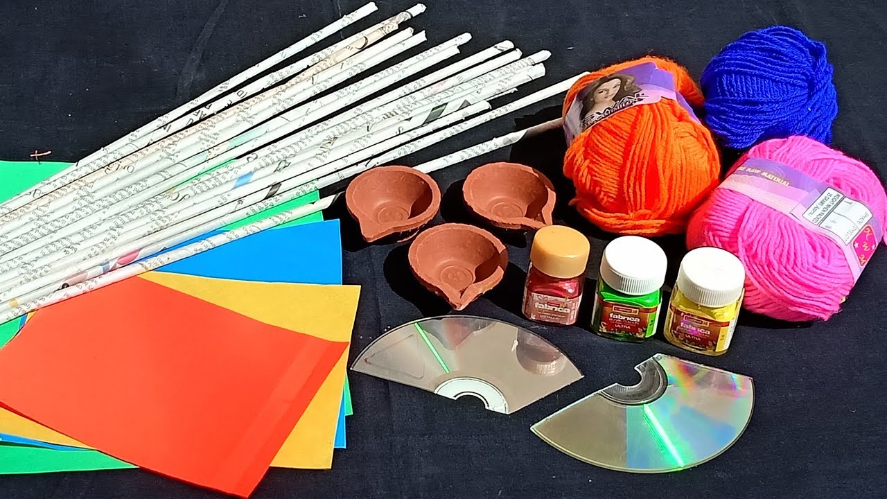 10 Easy Diwali decoration ideas from best out of waste Artkala Best