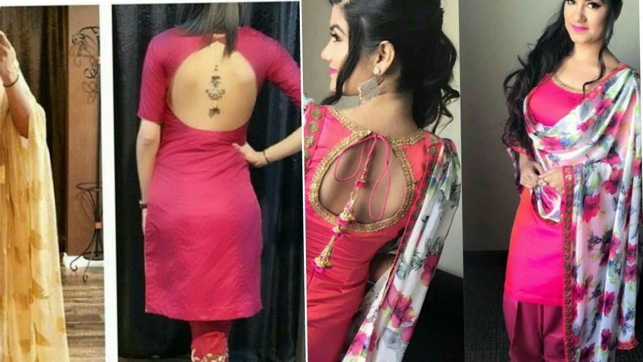 Latest Back Neck Design For Kurtis 