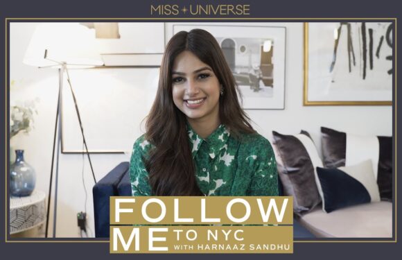 MISS UNIVERSE Harnaaz Sandhu’s New Apartment Tour! | FOLLOW ME: NYC